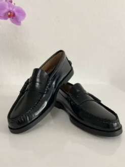 🖤 Klassische Loafer B.D.A Echtleder Gr. 39