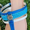 🏖 Tommy Hilfiger Zehentrenner Sandalen Gr. 38,5 Neu Maritime Summer Vibes 💙