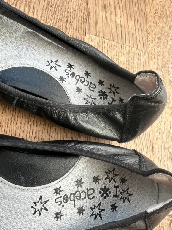 Acebos Acebo´s Ballerinas, schwarz, Gr. 38