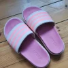 Adidas Adilette Plateau-Slider in Pink Gr. 38
