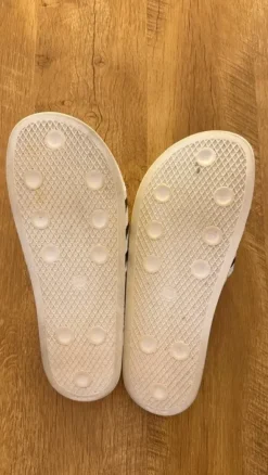 Adidas Adiletten weiß 10