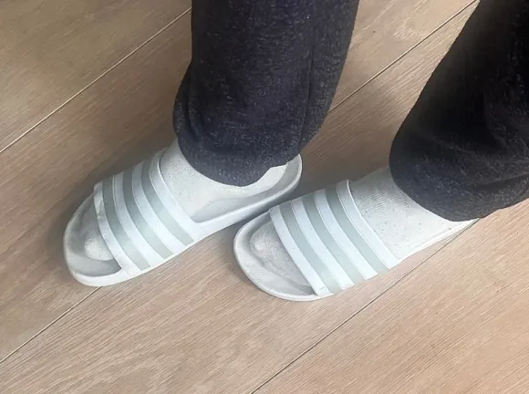 Adidas badslippers maat 39!!