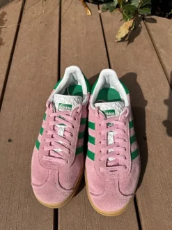 Adidas gazelle bold 37 1/3 roze groen