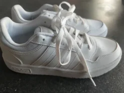 Adidas hoops 3.0 K, Sneaker, Sportschuhe, weiß, Gr.36