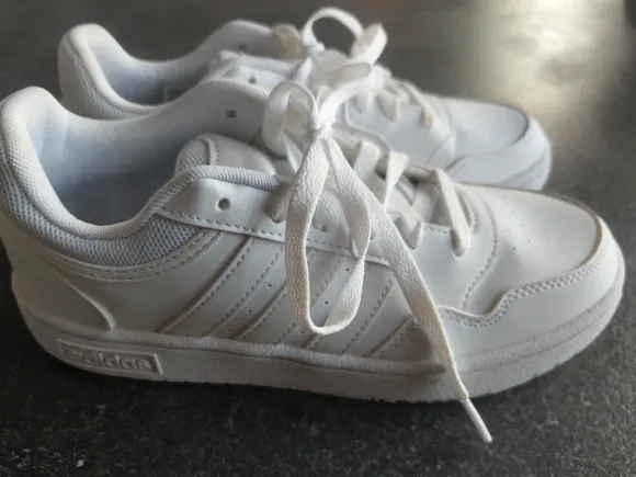 Adidas hoops 3.0 K, Sneaker, Sportschuhe, weiß, Gr.36