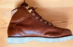 Adidas Originals Brown Leather Boots