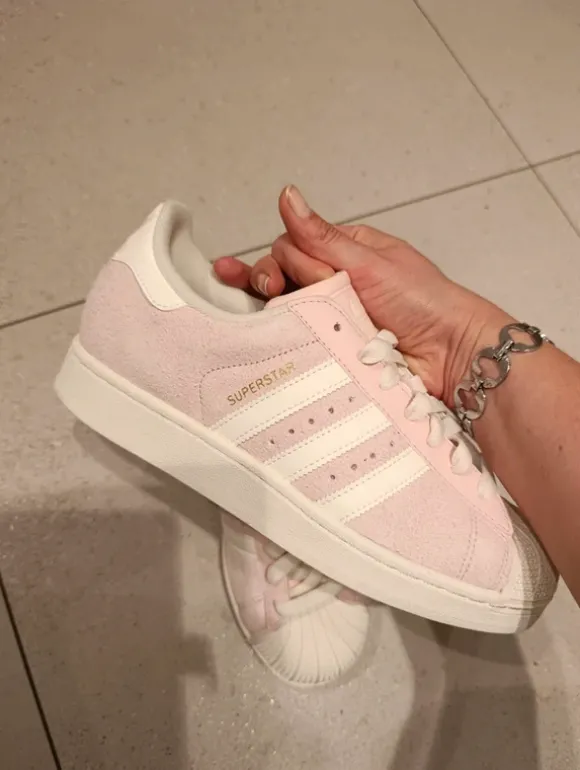 Adidas Originals Superstar Wildleder Sneaker Gr 41 1/3