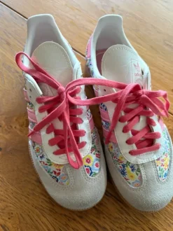 Adidas Samba Sneaker Schürschuhe 33,5 Floral Blümchen 33,5