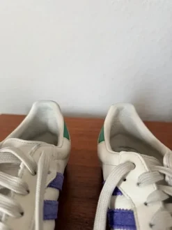 Adidas Samba Vintage Purple Green Brown Gr. 42 2/3