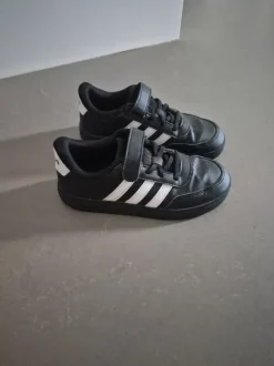 Adidas Sneaker Klett 33 schwarz Turnschuh Schuh