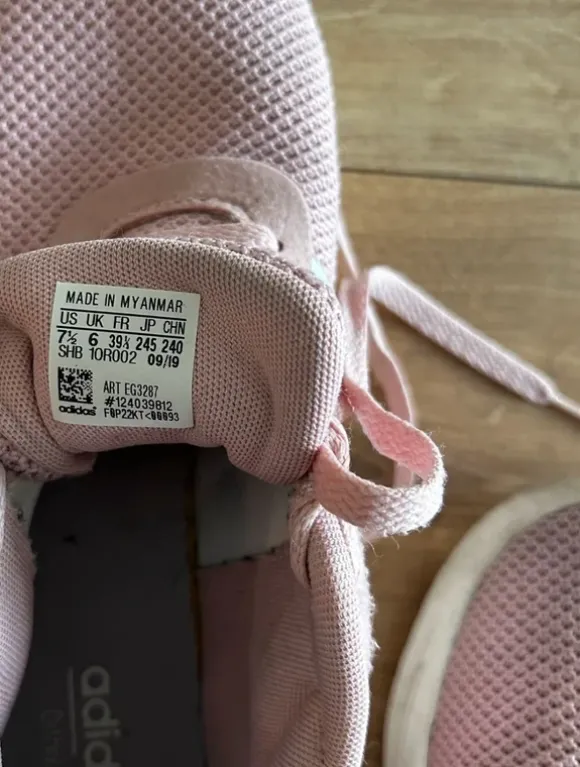 Adidas Sneaker rosa, Gr. 39 / 39,5