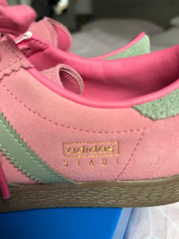 Adidas STADT pink/grau Größe 38 2/3