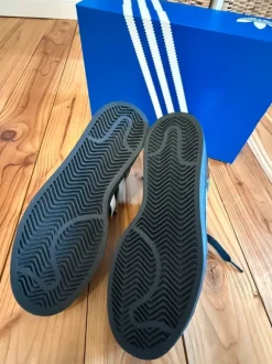 Adidas Superstar 2 Sneaker, Gr. 40, schwarz Lack/Leder, neu in OVP