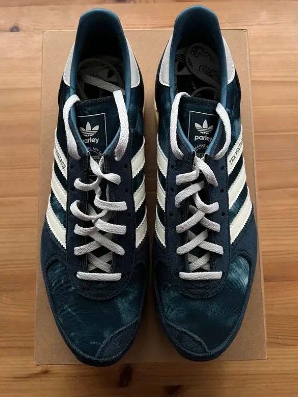 Adidas Trx Vintage Marineblau 44 2/3 neuwertig