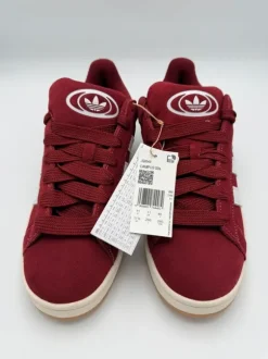 Adidas Originals | Campus 00s | Sneakers | Bordeaux rood/Wit/Gum sole | Maat 46 EU