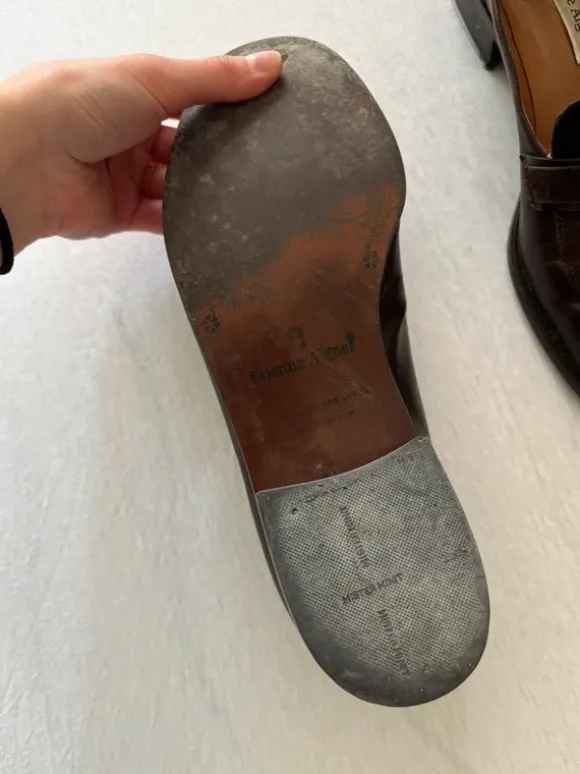 Aigner - braune Leder Loafer