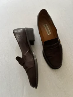 Aigner - braune Leder Loafer