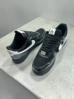 Airforce 1 / 44.5/ Schwarz - Weis / Original