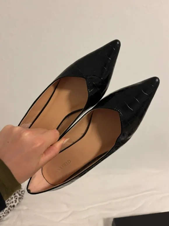 Anna Field Ballerinas Schwarz Größe 39