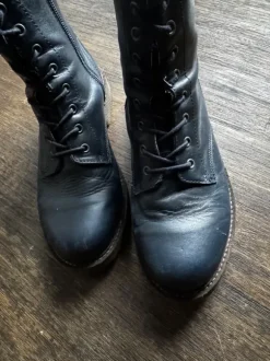 Another Schnür Boots Stiefeletten blau Gr. 39