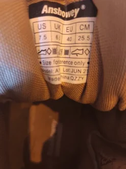 Ansbowey Militär Stiefel