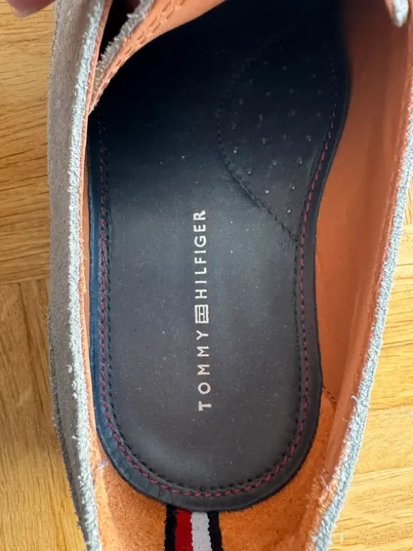 Anzugsschuhe Tommy Hilfiger Graues Wildleder