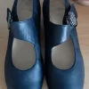 ARA - elegante Spangenpumps, Schwarz, silbrige Deko-Spange, Absatz Gr. 5,5 (=38)