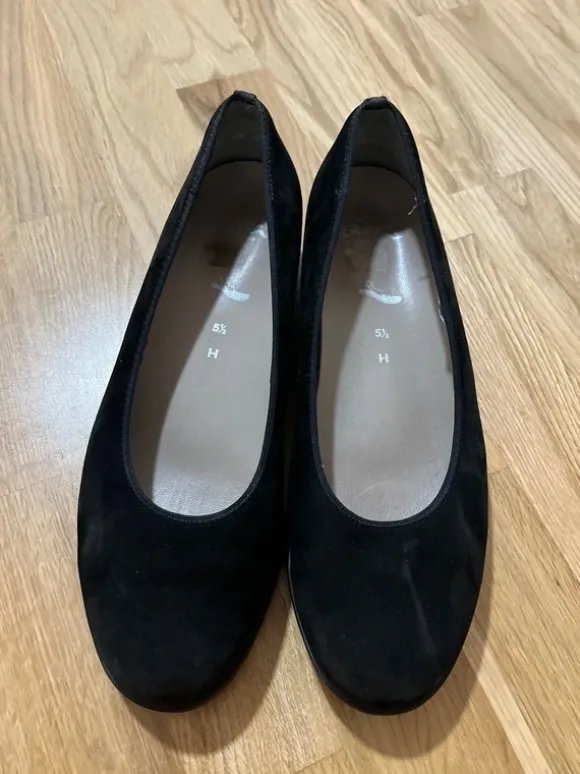 Ara Ballerina schwarz Größe 5 1/2