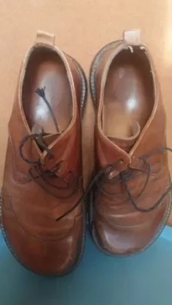 Art. Goodman Made in Italy Leder Natur,Herren Schuhe,Gr.44(28cm)