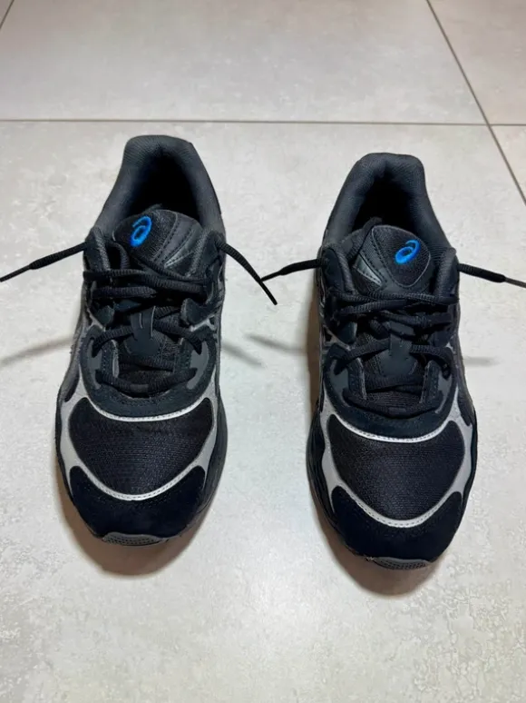 Asics Gel NYC Black Grey Blue 43.5