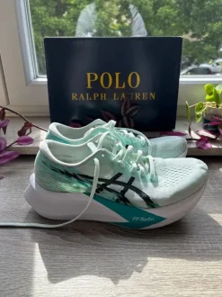 Asics Magic Speed 4 | size 41.5 | turquoise | running with carbon plate