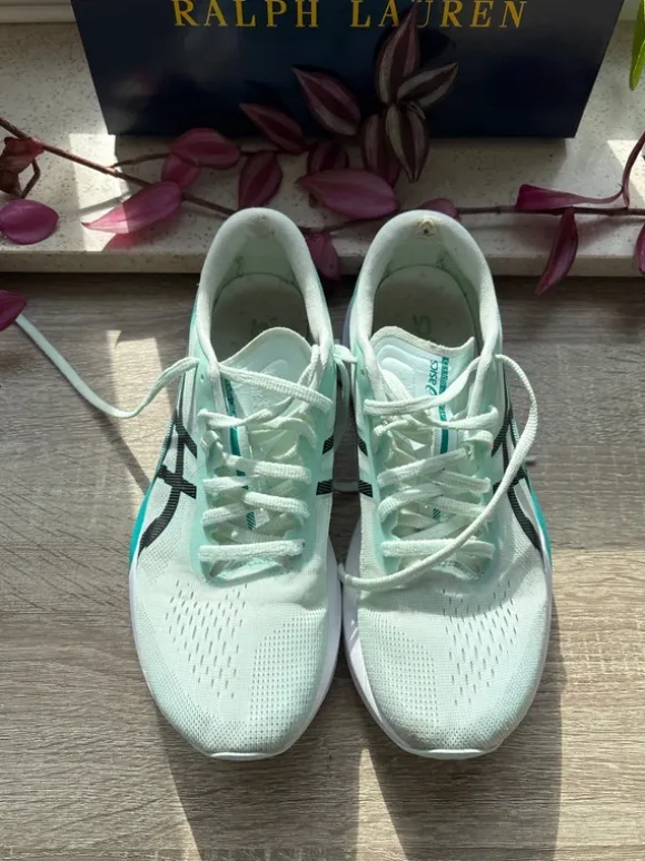 Asics Magic Speed 4 | size 41.5 | turquoise | running with carbon plate