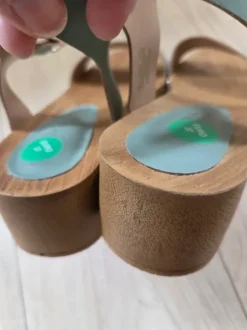 Asos Clogs Holz in mint Neu 37