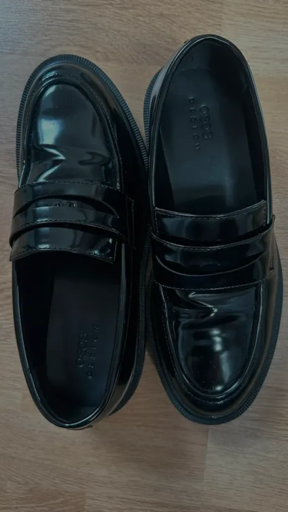Asos Loafers Schwarz 41