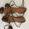 Astrid Tassel Sandalen von Isabel Marant