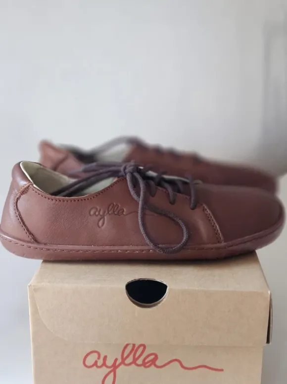 Aylla Inca Barfussschuhe braun 39