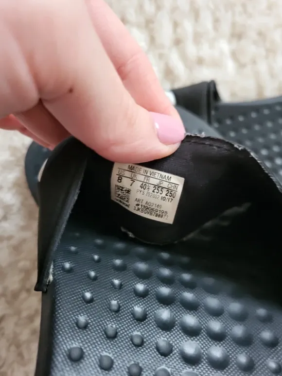 Badeschlappen Latschen Adidas 40