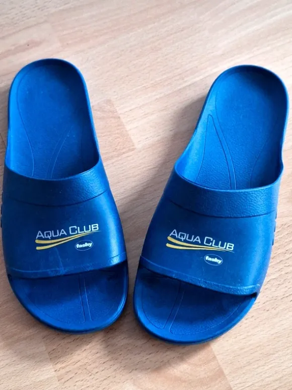 Badeschuhe Herren Fashy Gr. 42/43 blau