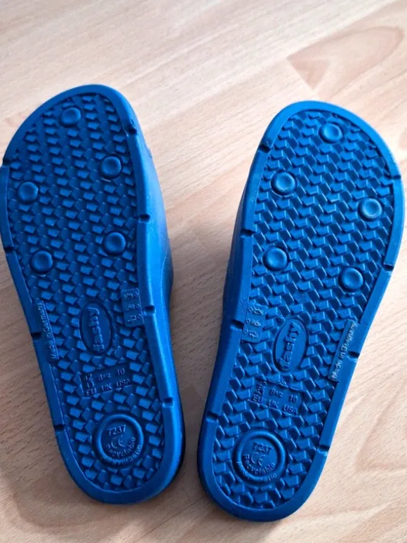 Badeschuhe Herren Fashy Gr. 42/43 blau