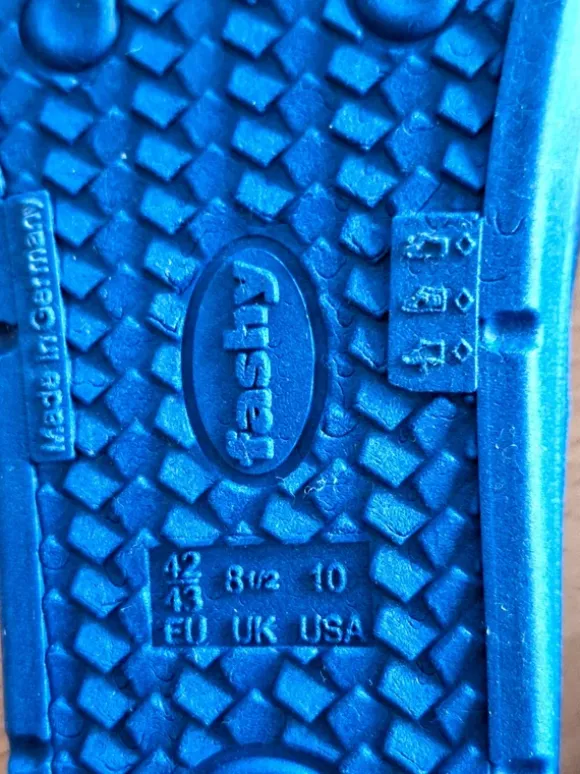Badeschuhe Herren Fashy Gr. 42/43 blau