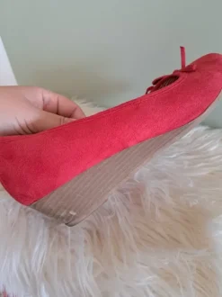Ballerina mit Abstatz