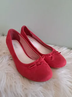 Ballerina mit Abstatz