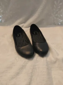 Ballerina schwarz glänzend
