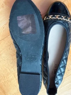 Ballerina schwarz Gold 36 Primark