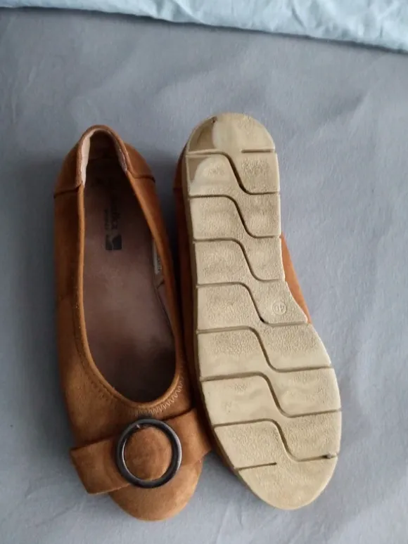 Ballerinas Kunstwildleder