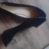 Ballerinas mit Keilabsatz und Pailletten