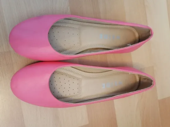 Ballerinas pink ungetragen