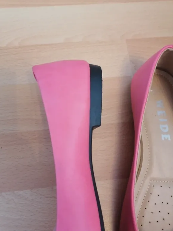 Ballerinas pink ungetragen