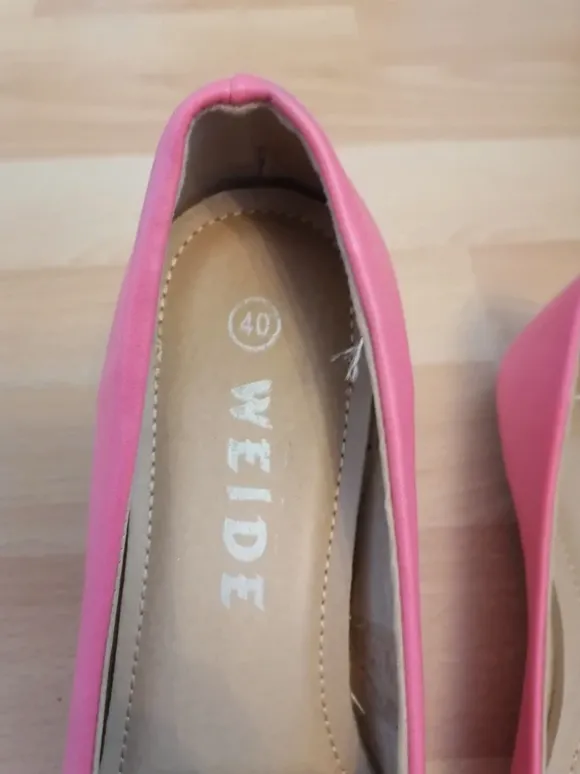 Ballerinas pink ungetragen