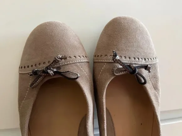Ballerinas Sioux, beige, Größe 40